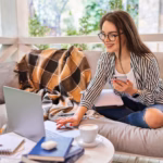preety-student-girl-learning-home-with-laptop-mobile-phone_496169-2815
